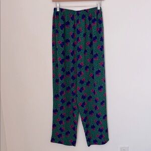 Victoria’s Secret Gold Label Pajama Pant medium floral vintage